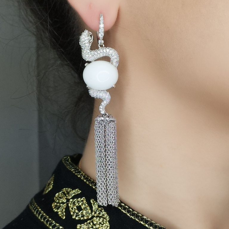 AE13414MWHTWGP-  EARRING MIN.$100 -20% 6PCS-30% 12PCS-40%