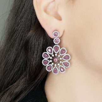 AE14427WMABP-  EARRING MIN.$100 -20% 6PCS-30% 12PCS-40%