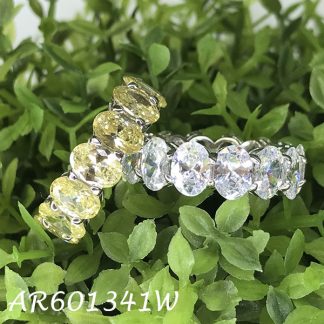 Oval Cut CZ Eternity Ring - AR601341W