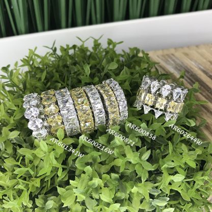 Oval Cut CZ Eternity Ring - AR601341W