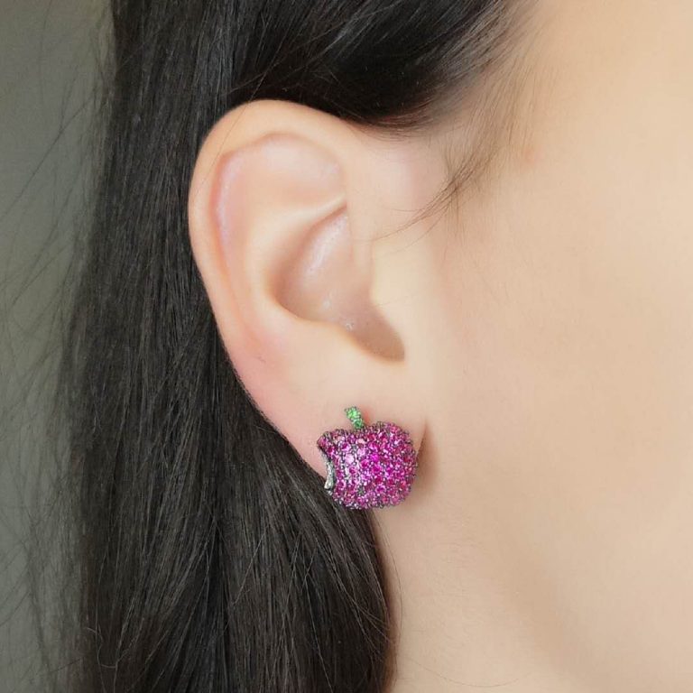 KE19307RWGP- EARRING MIN.$100 -20% 6PCS-30% 12PCS-40%