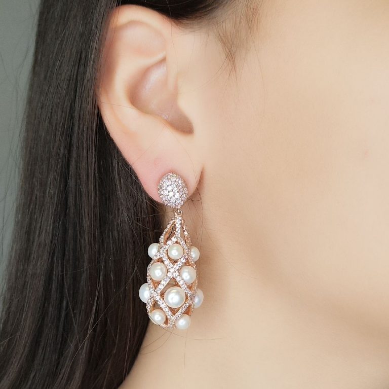 LE3454PRLPP- EARRING MIN.$100 -20% 6PCS-30% 12PCS-40%